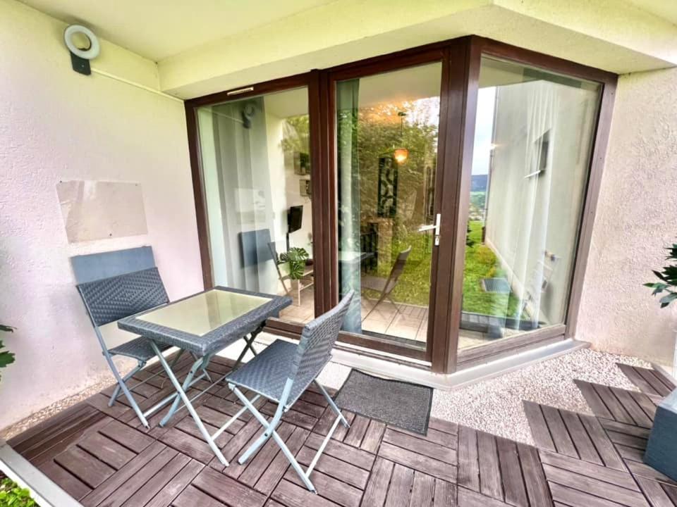 Joli Studio Cosy, Vue Magnifique Et Terrasse Privee Gerardmer Luaran gambar